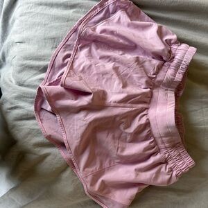 lululemon athletica Light Pink Athletic Shorts